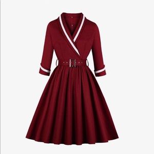 NEW Vintage 1950s Swing Dress